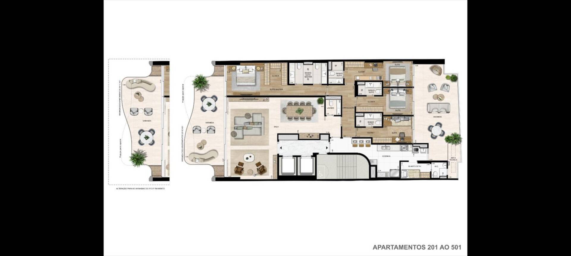 Apartamento à venda com 4 quartos, 283m² - Foto 19